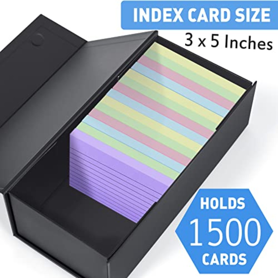3x5 Index Card Holder Card Fil - مراجعة Index Card Holder وسعره