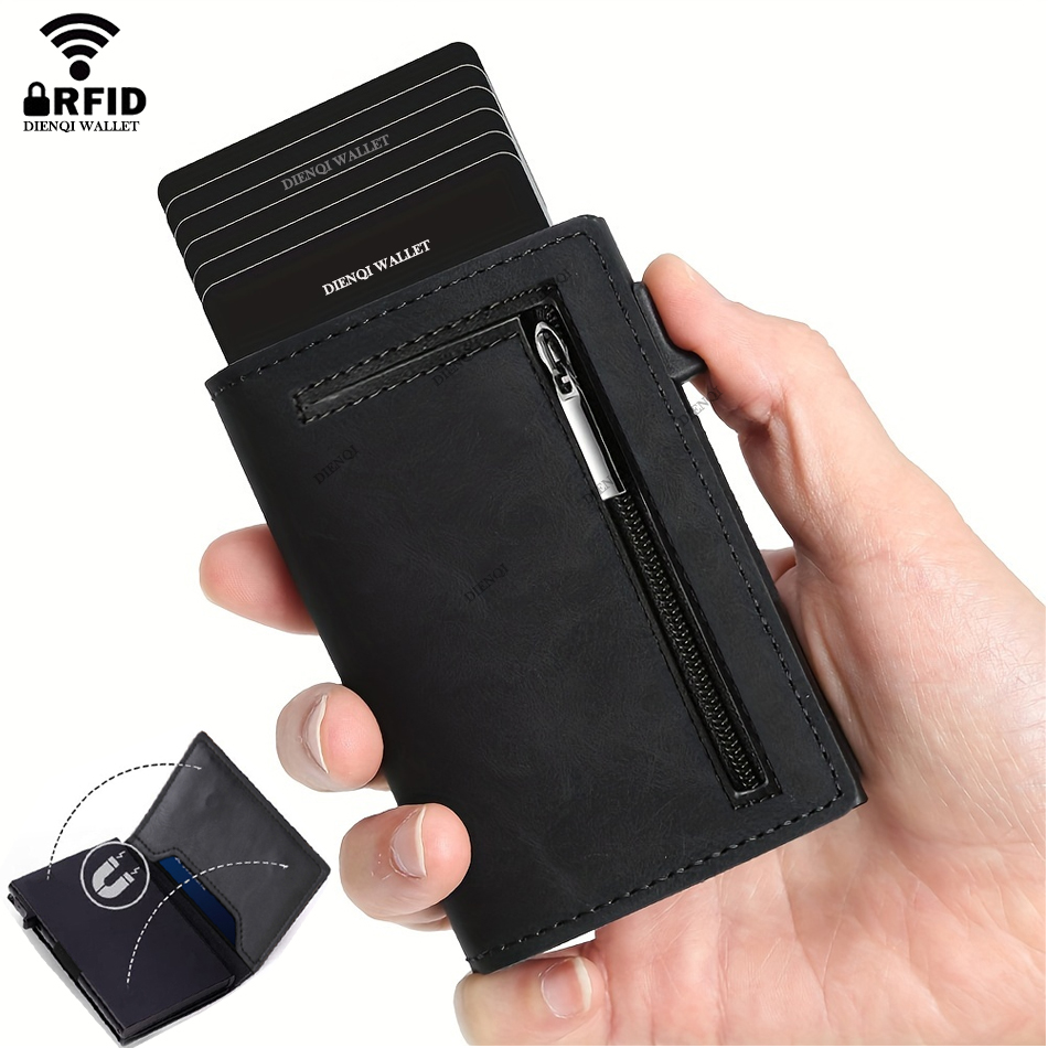 Luxury Brand RFID Credit Card  - مراجعة Index Card Holder وسعره