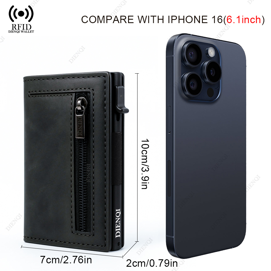 Luxury Brand RFID Credit Card  - مراجعة Index Card Holder وسعره