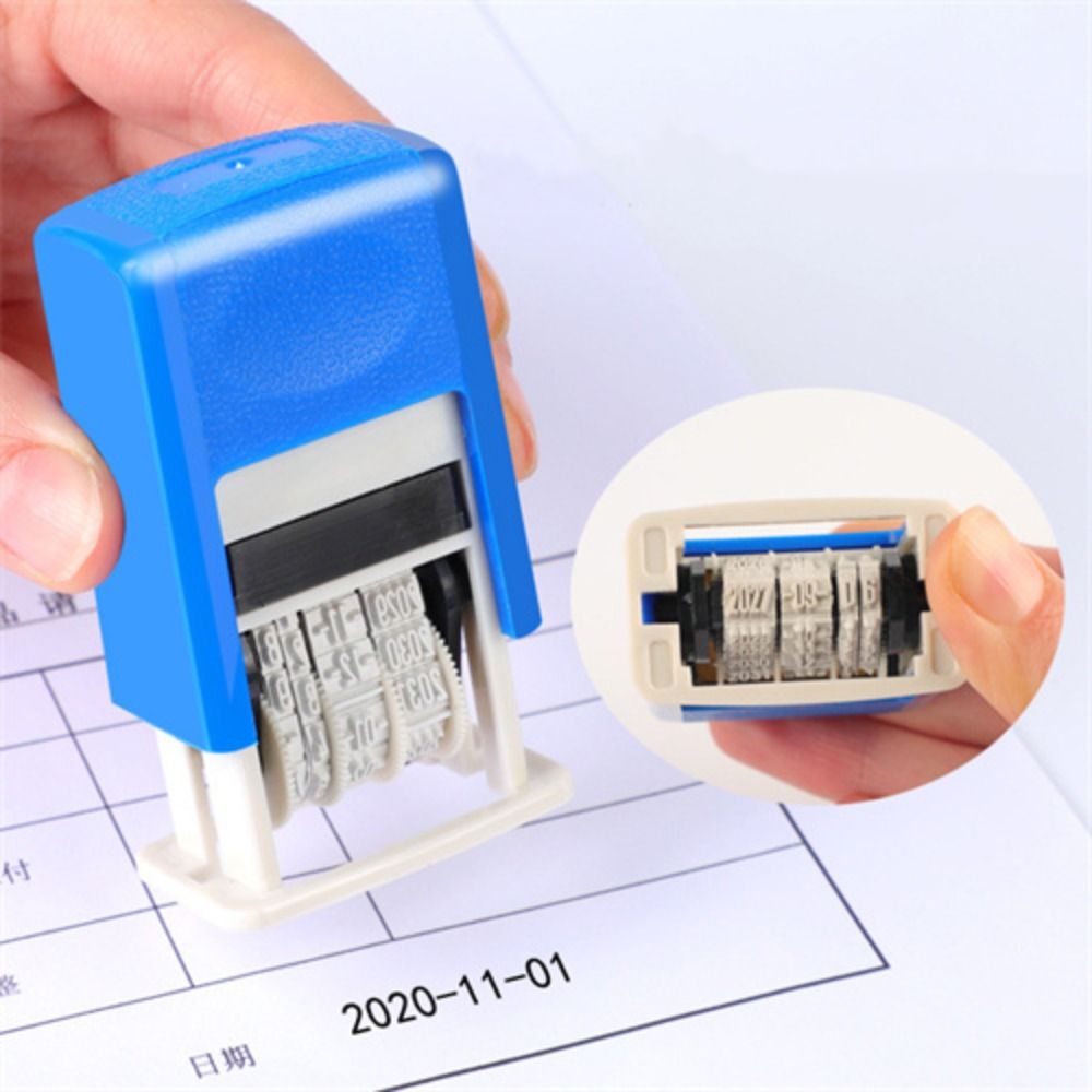 DIY Handle Account Date Stamps - مراجعة Rubber Date Stamp وسعره