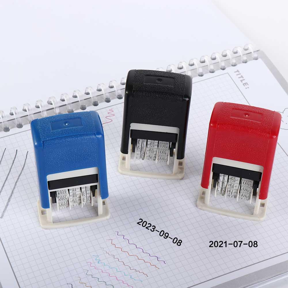 DIY Handle Account Date Stamps - مراجعة Rubber Date Stamp وسعره