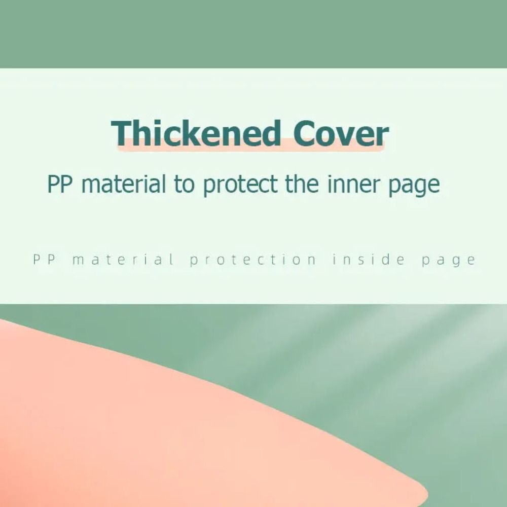 4Pcs PP Loose-leaf Book Cover  - مراجعة Binder A4 Lever وسعره