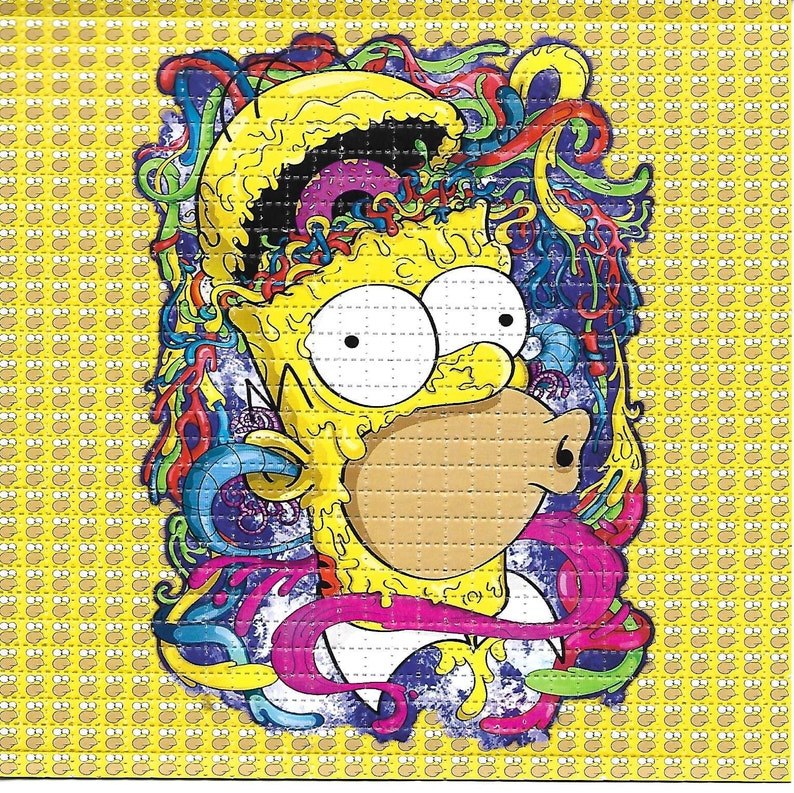 Mind blown Psychedelic Acid-Fr - مراجعة Ink Blotter Paper وسعره