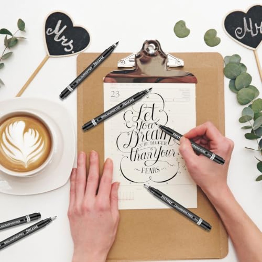 Calligraphy Pen, 6 Size Callig - مراجعة Archive Box Set وسعره