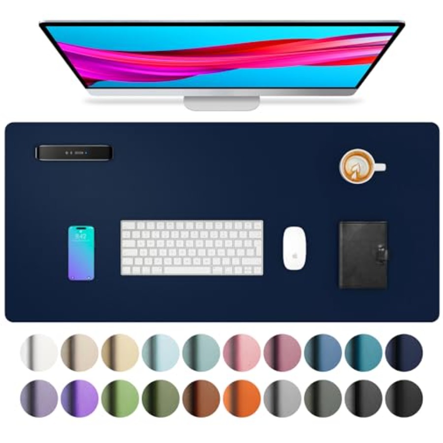 Leather Desk Pad Protector Mou - مراجعة Leather Desk Pad وسعره