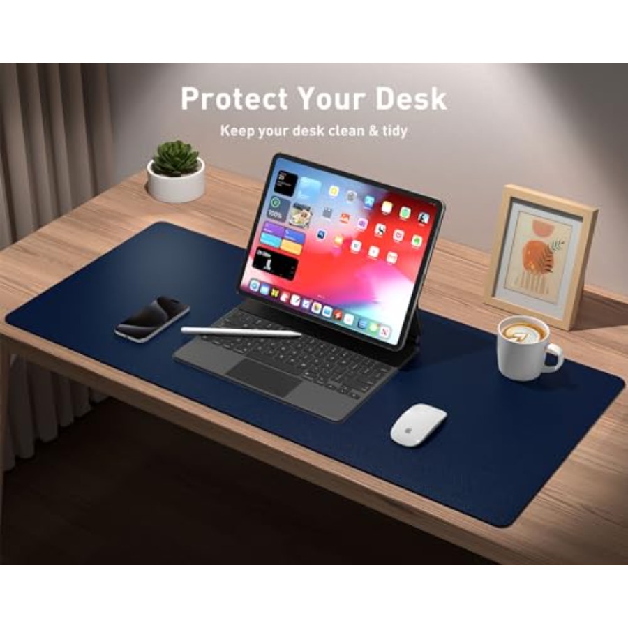 Leather Desk Pad Protector Mou - مراجعة Leather Desk Pad وسعره