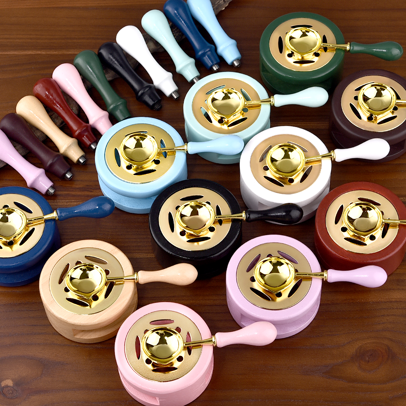 2/3Pcs Set Retro Sealing Wax F - مراجعة Wax Seal Stamp Set وسعره