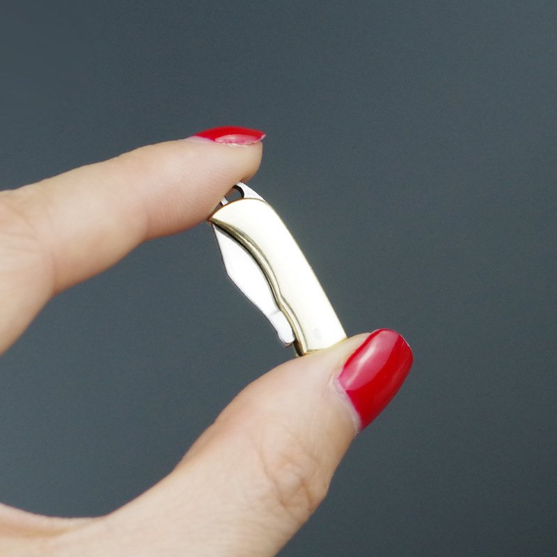 Brass Pocket Folding Knife Por - مراجعة Letter Opener Brass وسعره