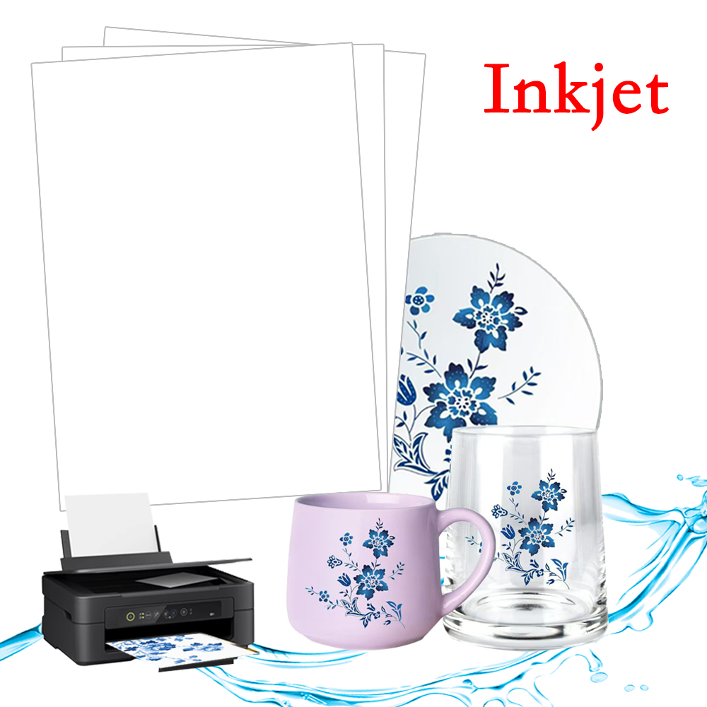 A4 10/20Pcs Inkjet Waterslide  - مراجعة Ink Blotter Paper وسعره