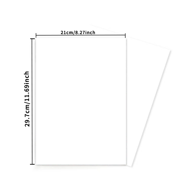 A4 10/20Pcs Inkjet Waterslide  - مراجعة Ink Blotter Paper وسعره