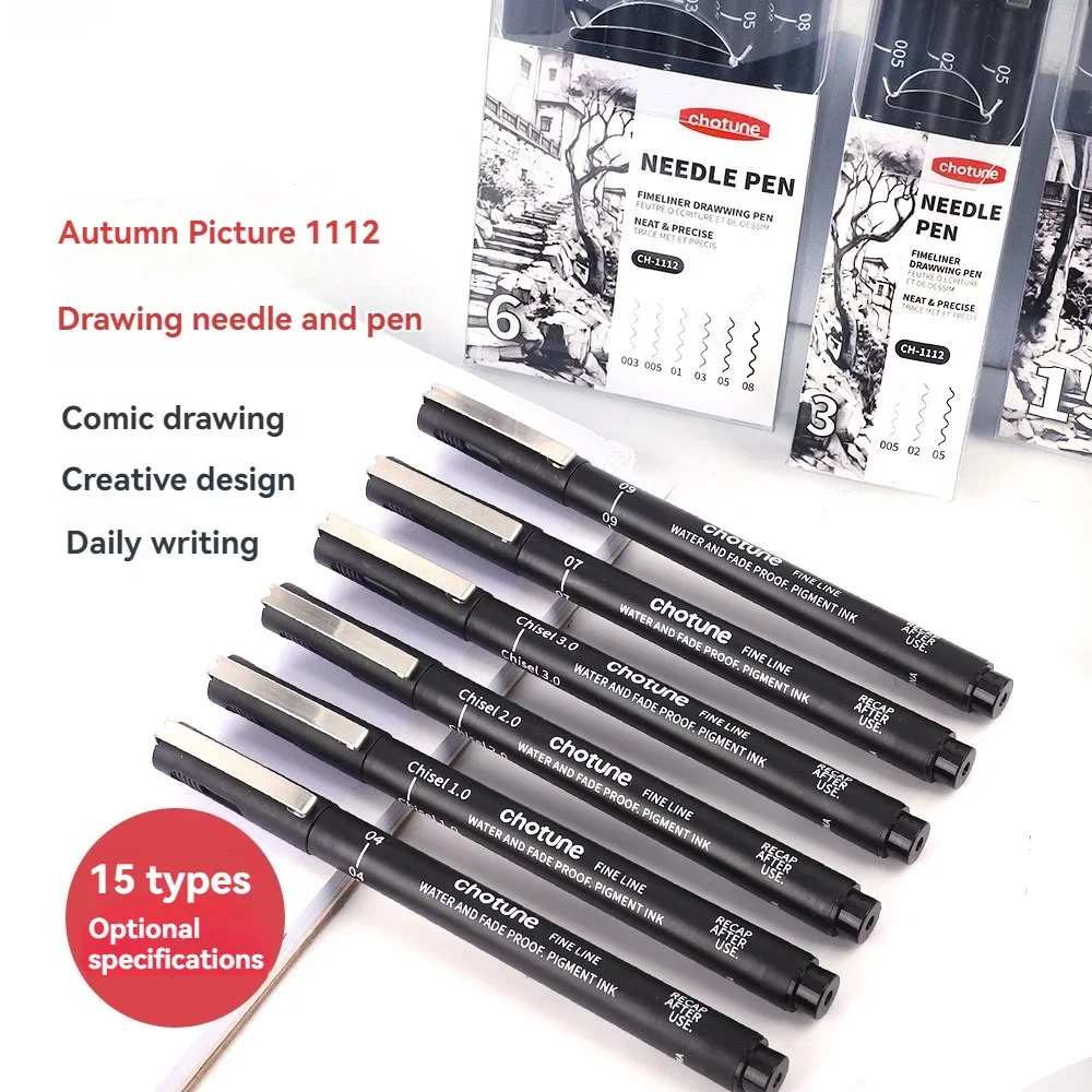 Black Micro Pens,15 Sizes,Wate - مراجعة Correction Pen Fine وسعره