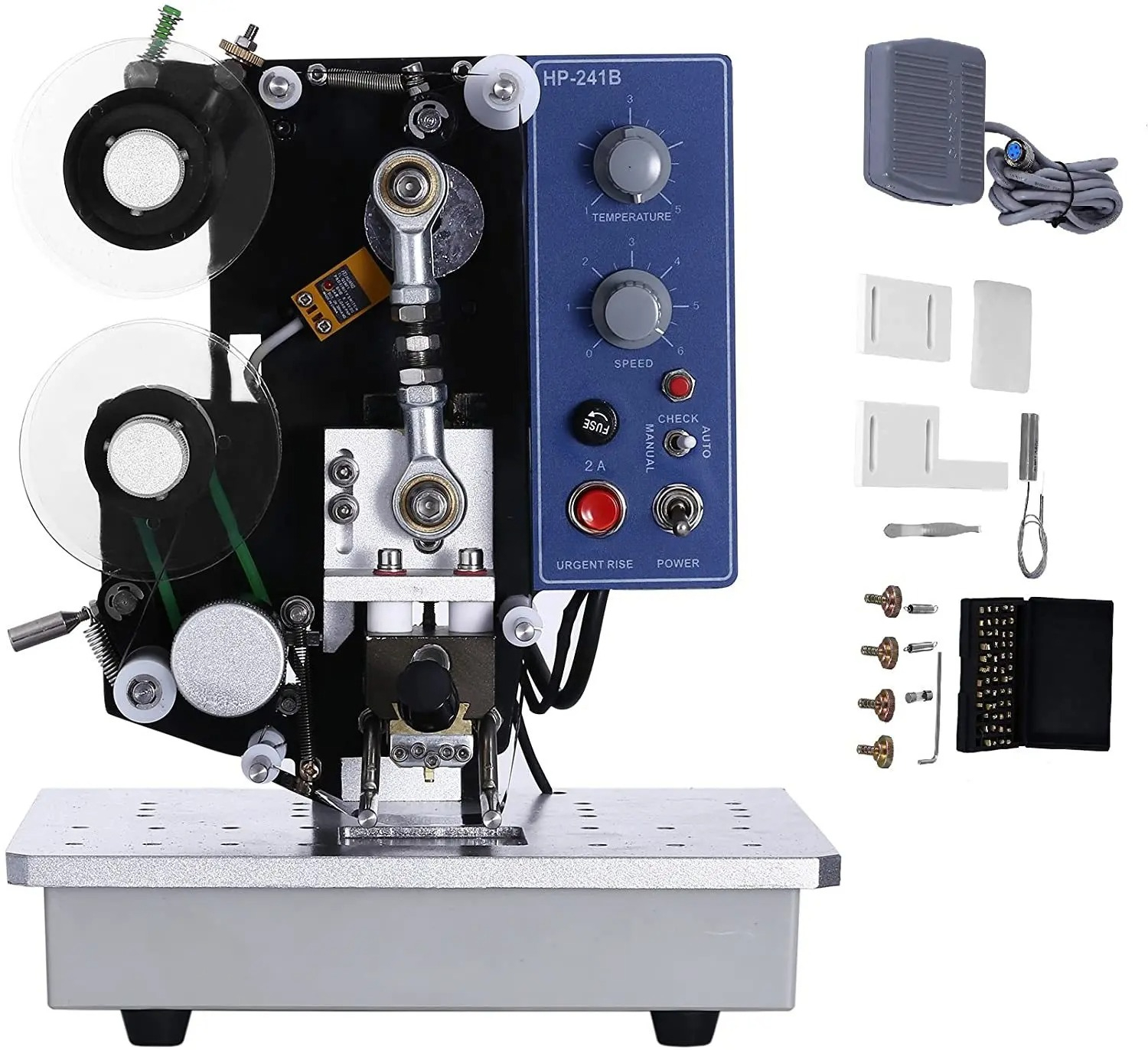 Expiry Date Printer for Dates  - مراجعة Rubber Date Stamp وسعره