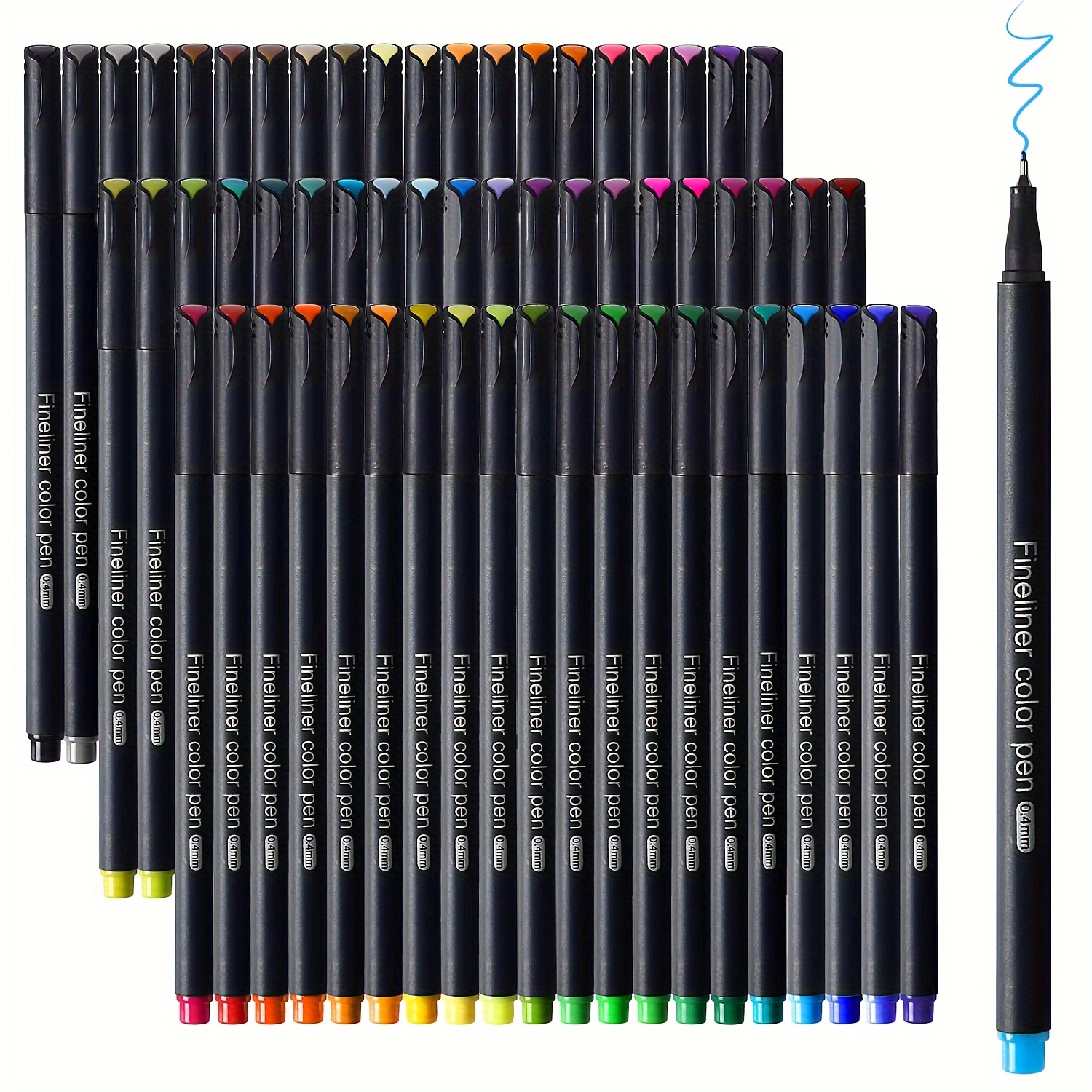 12-100pcs Colorful Line Drawin - مراجعة Correction Pen Fine وسعره