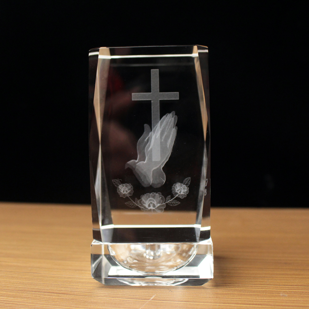 3D Laser Crystal Religious Cub - مراجعة Paper Weight Crystal وسعره