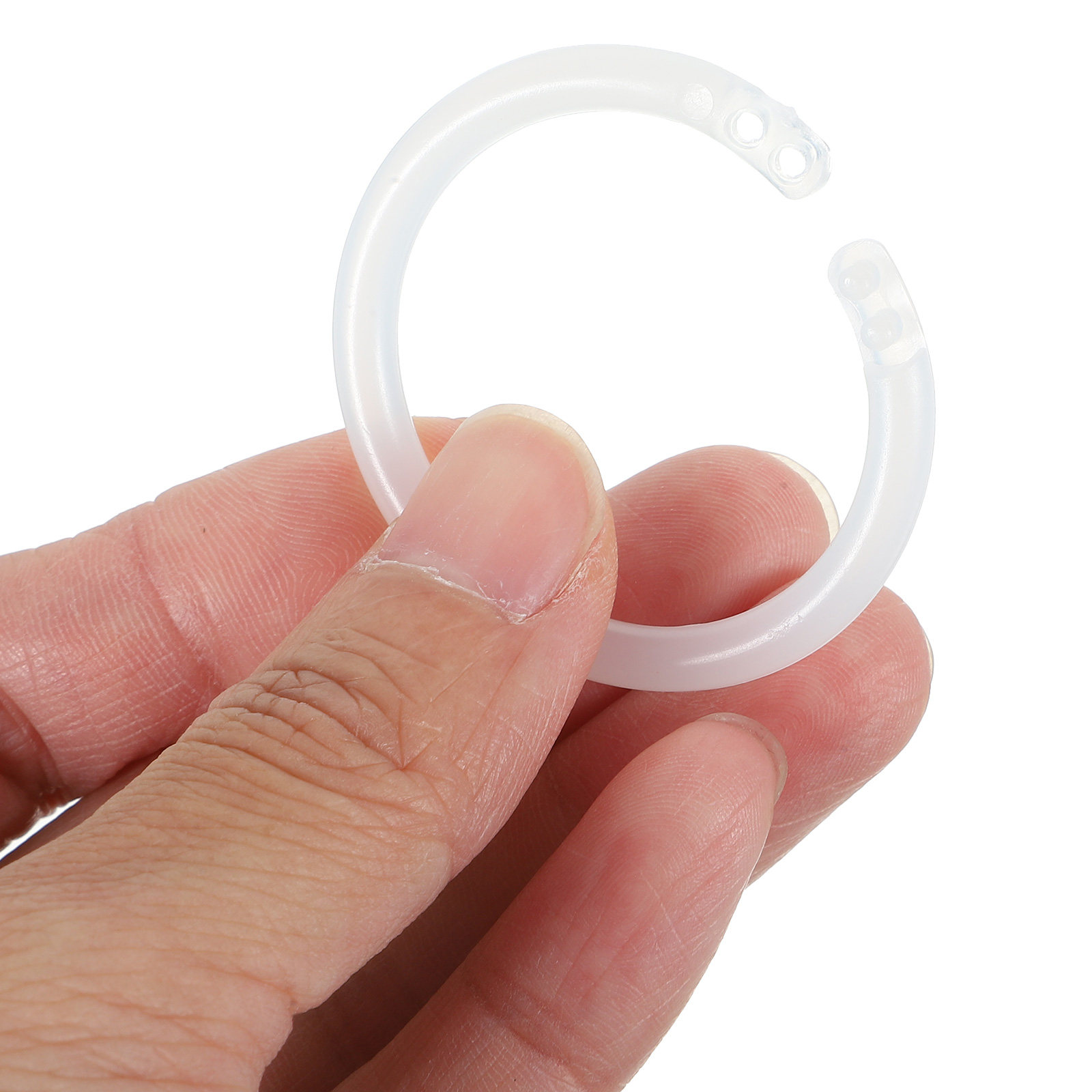 4 Boxes Binder Rings Plastic B - مراجعة Card Index Box وسعره