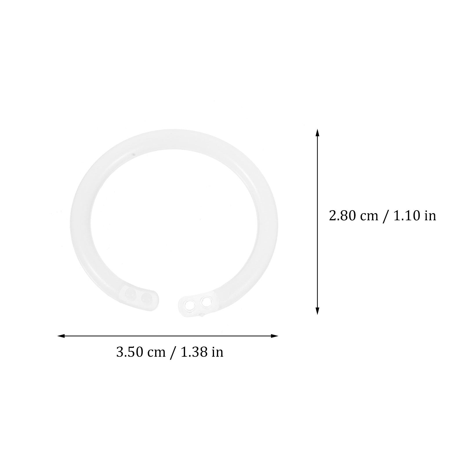 4 Boxes Binder Rings Plastic B - مراجعة Card Index Box وسعره