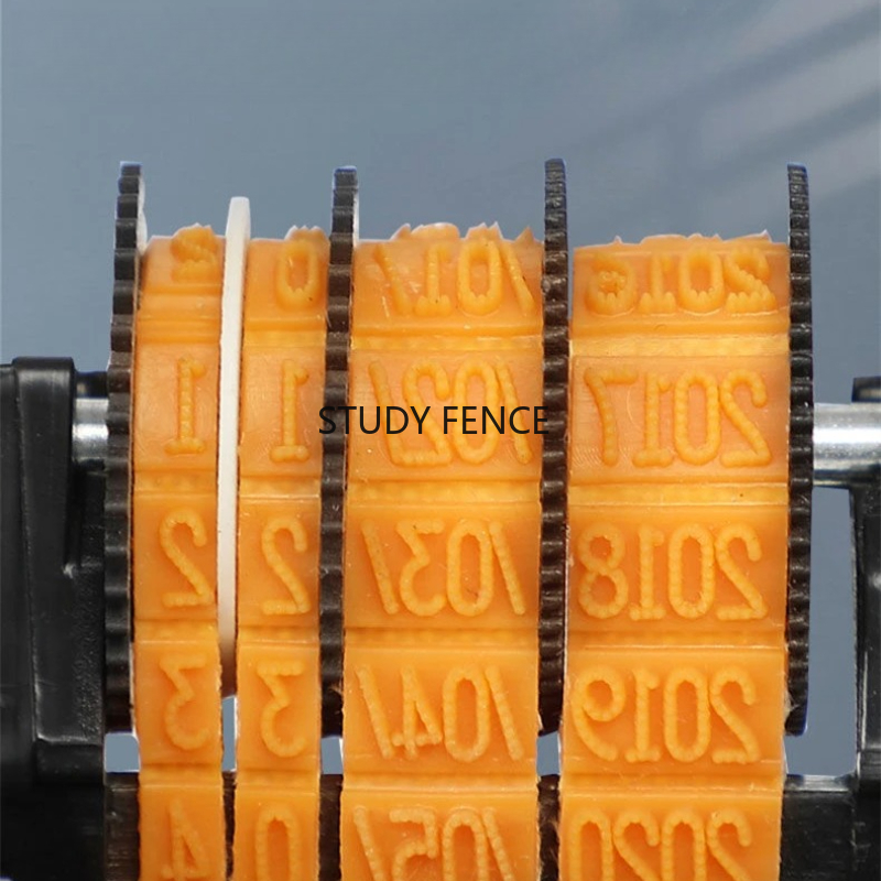 Self printed date stamp factor - مراجعة Rubber Date Stamp وسعره