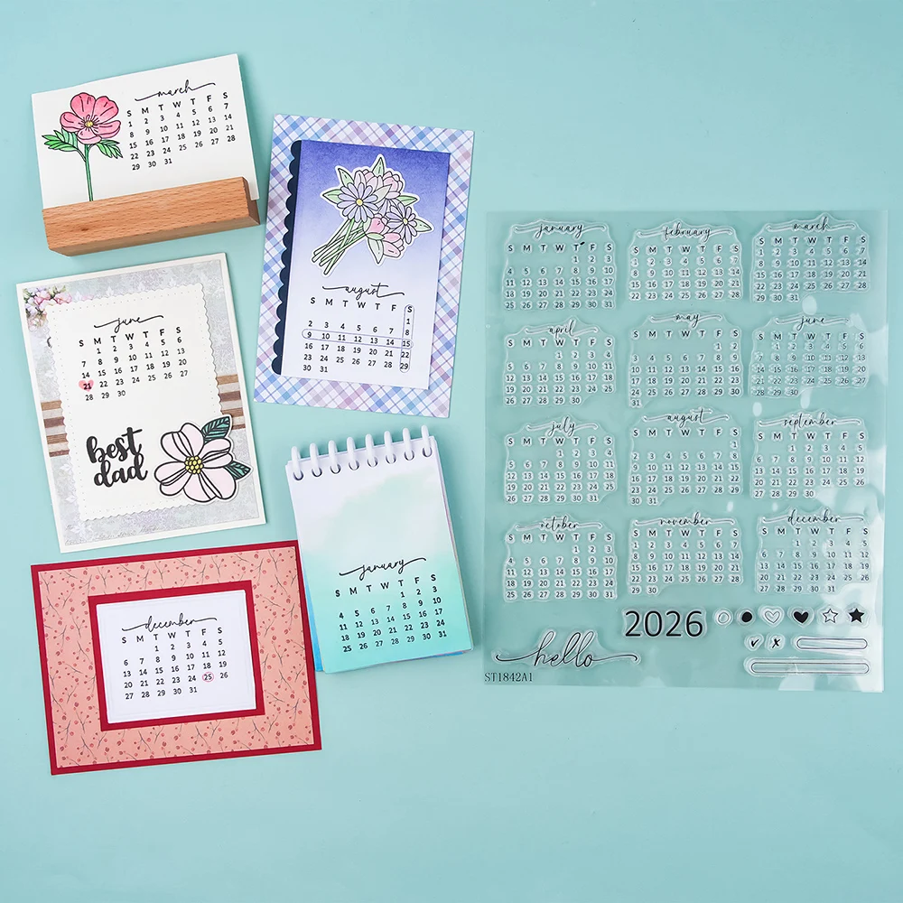 Calendar Date 2026 Clear Stamp - مراجعة Rubber Date Stamp وسعره