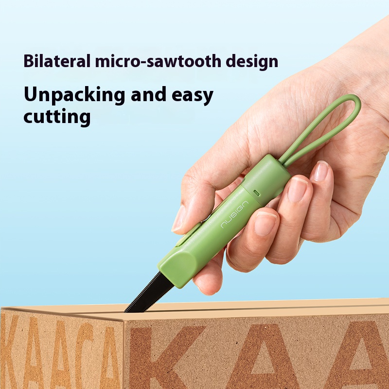 NUSIGN Magnetic Mini Box Cutte - مراجعة Letter Opener Brass وسعره