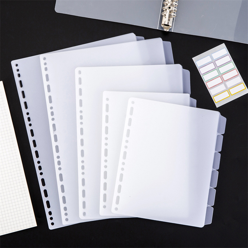 A4 A5 B5 Binder Dividers Gener - مراجعة Tab Divider A4 وسعره