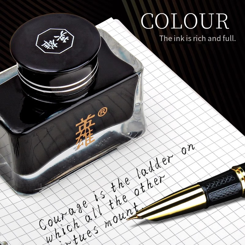 Hero 8806 Black Fountain Pen I - مراجعة Fountain Pen Bottled Ink وسعره