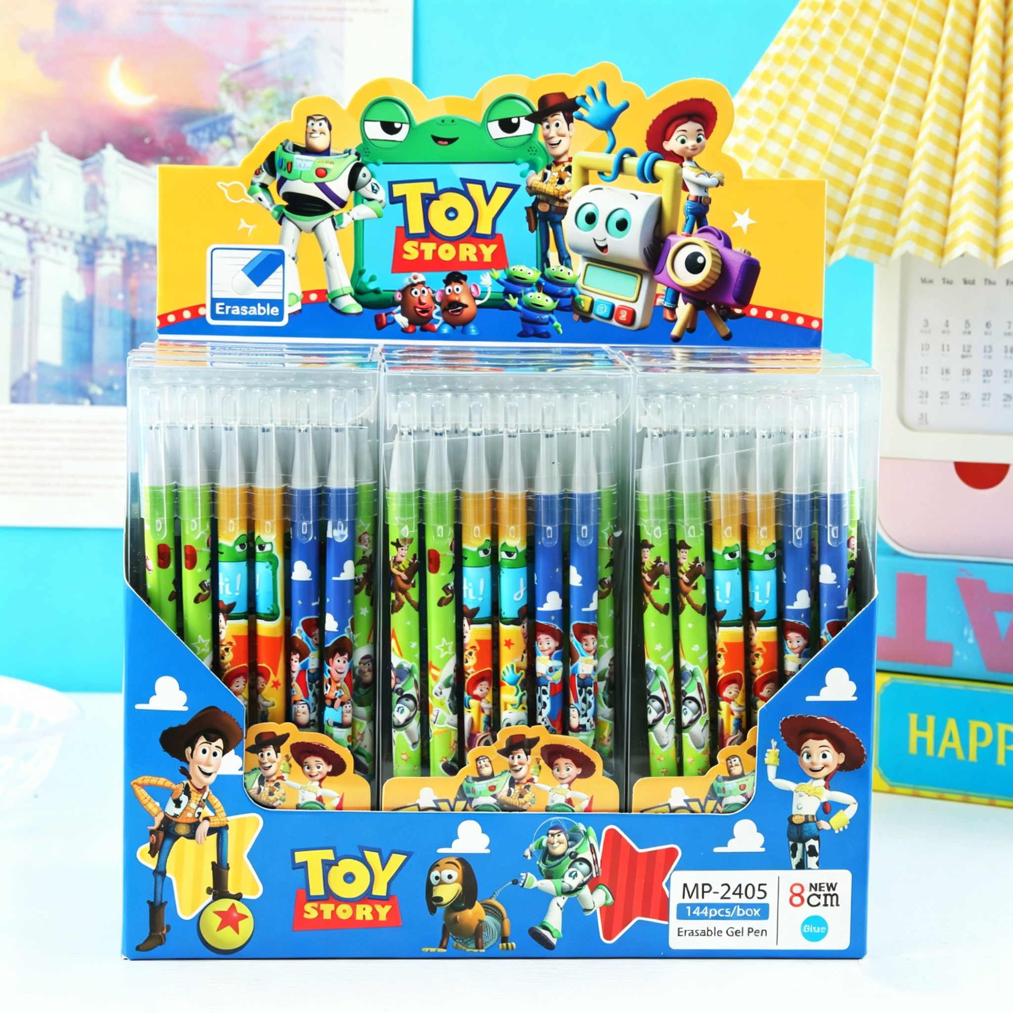 New 6/24pcs Toy Story Magic Er - مراجعة Correction Pen Fine وسعره