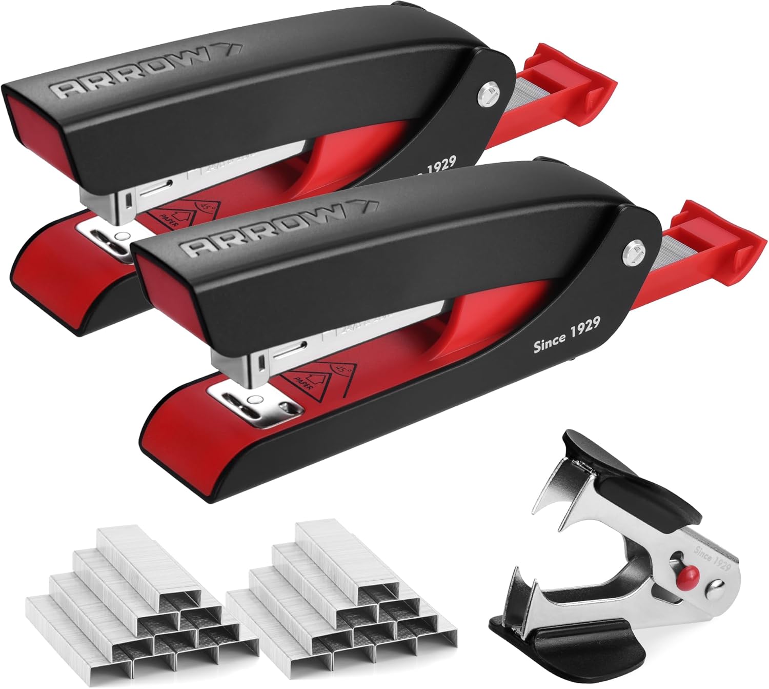 Arrow Office Stapler Set, 25 S - مراجعة Stapler Half Strip وسعره