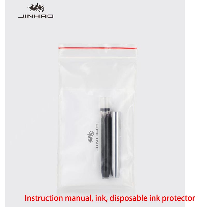 Jinhao 10 Metal Fountain Pen I - مراجعة Fountain Pen Bottled Ink وسعره