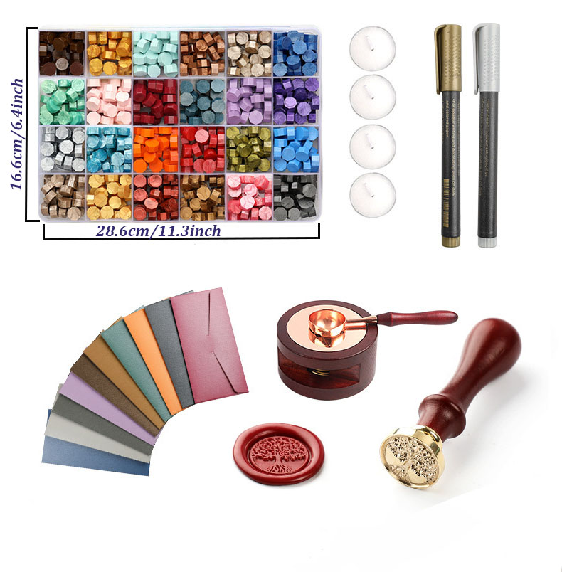 20pcs/set Wax Seal Stamp Set w - مراجعة Wax Seal Stamp Set وسعره