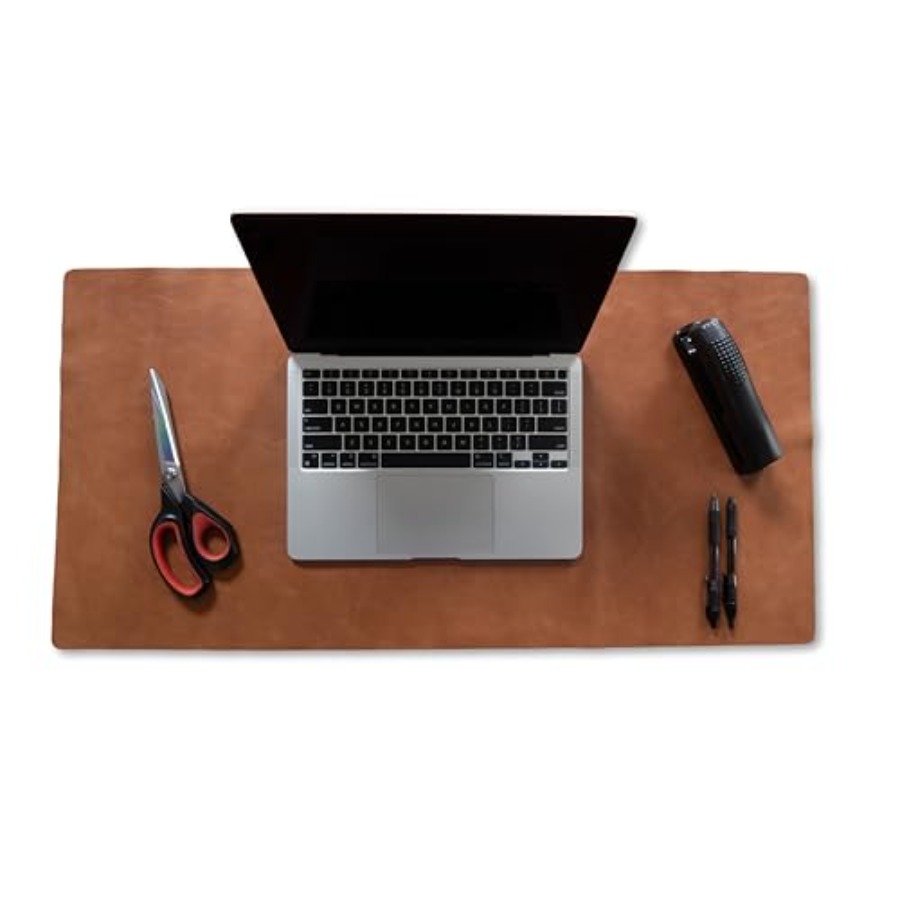 Genuine Leather Desk Pad Offic - مراجعة Leather Desk Pad وسعره