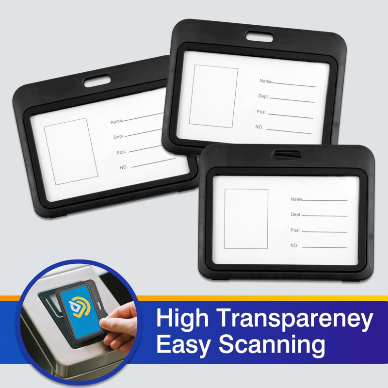 3-Pack Horizontal Hard Plastic - مراجعة Index Card Holder وسعره