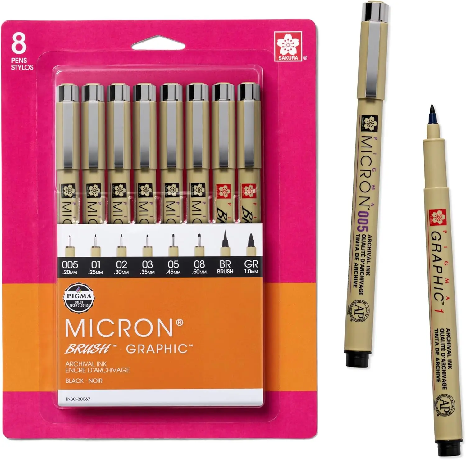 Fineliner Drawing Pens Set, 8  - مراجعة Archive Box Set وسعره