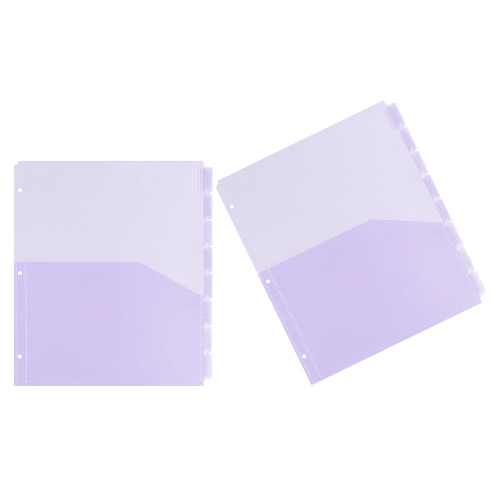 2Sets A4 Binder Dividers Plast - مراجعة Tab Divider A4 وسعره