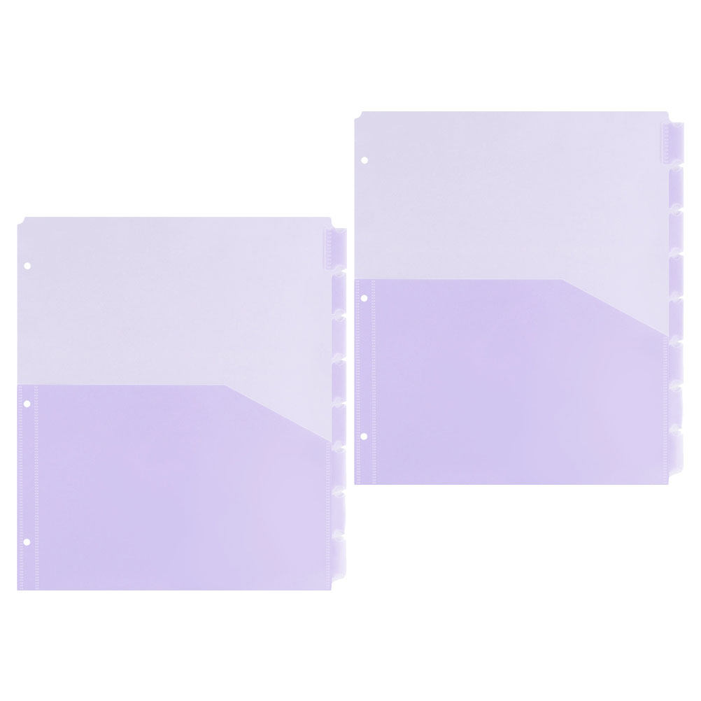2Sets A4 Binder Dividers Plast - مراجعة Tab Divider A4 وسعره