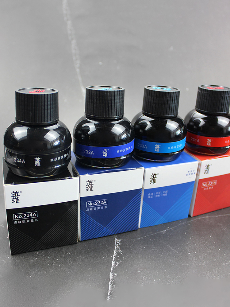 Hero Ink for Writing and Calli - مراجعة Fountain Pen Bottled Ink وسعره