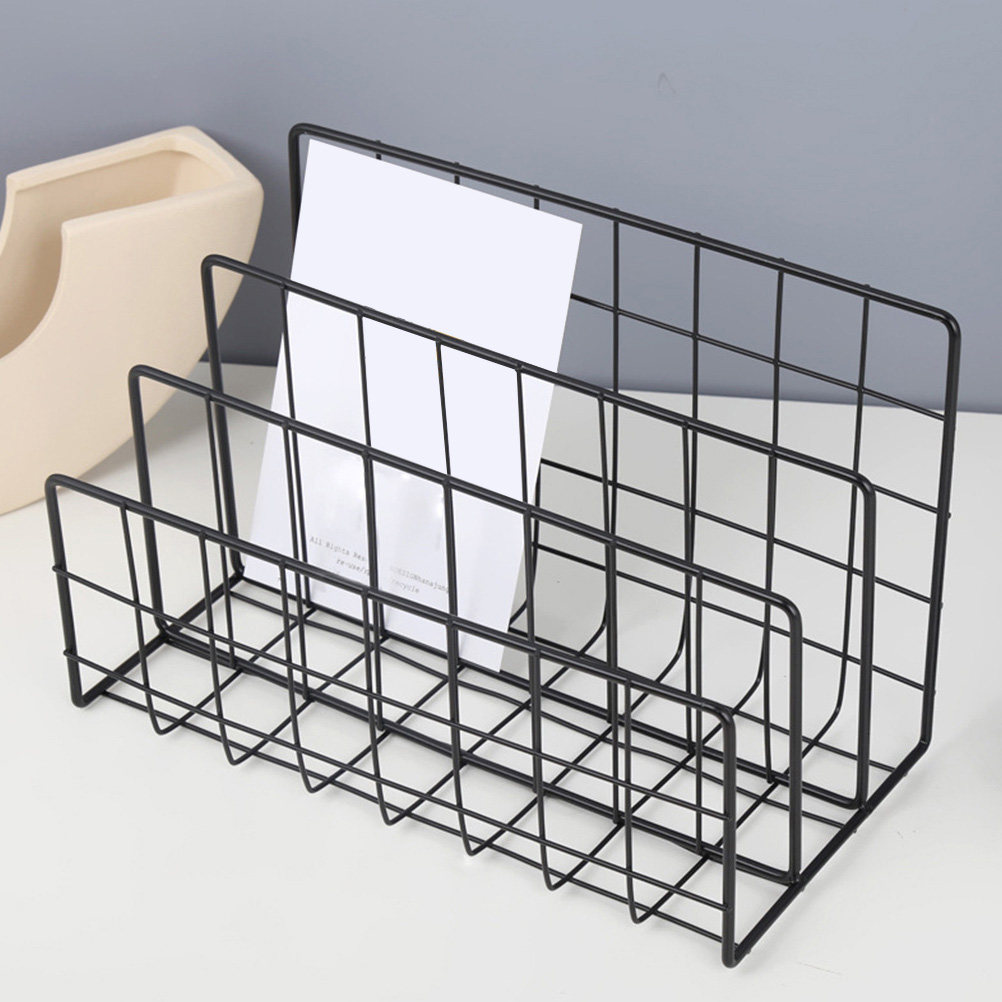 Modern 3 Slot Mail Organizer M - مراجعة Magazine Holder Rack وسعره