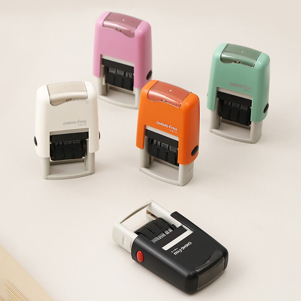 Automatic Ink Return Day-month - مراجعة Rubber Date Stamp وسعره