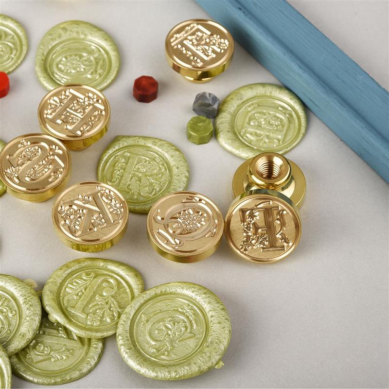 A-Z Vintage Sealed Wax Stamp H - مراجعة Wax Seal Stamp Set وسعره