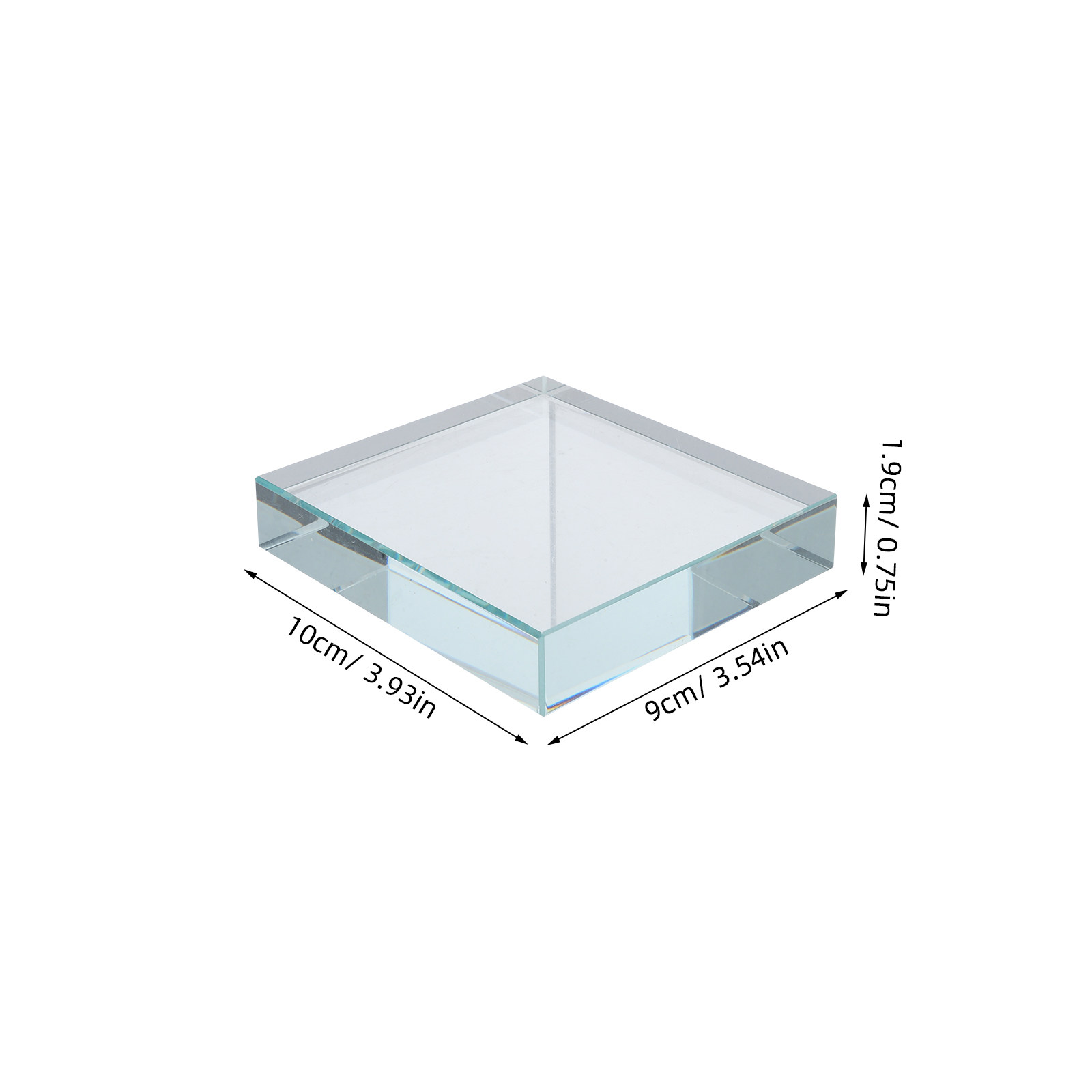 Glass Paperweight Rectangular  - مراجعة Book Weight Glass وسعره