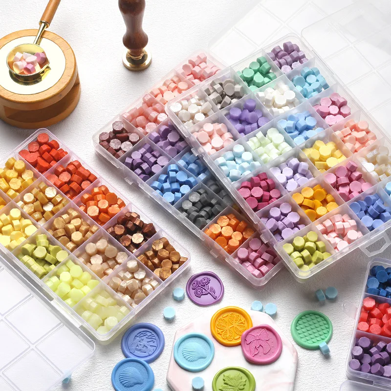 Retro Sealing Wax Beads Set 10 - مراجعة Wax Seal Stamp Set وسعره