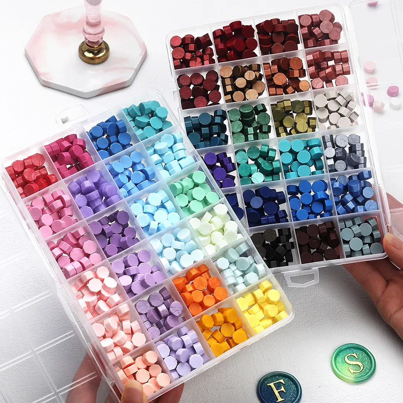 Retro Sealing Wax Beads Set 10 - مراجعة Wax Seal Stamp Set وسعره