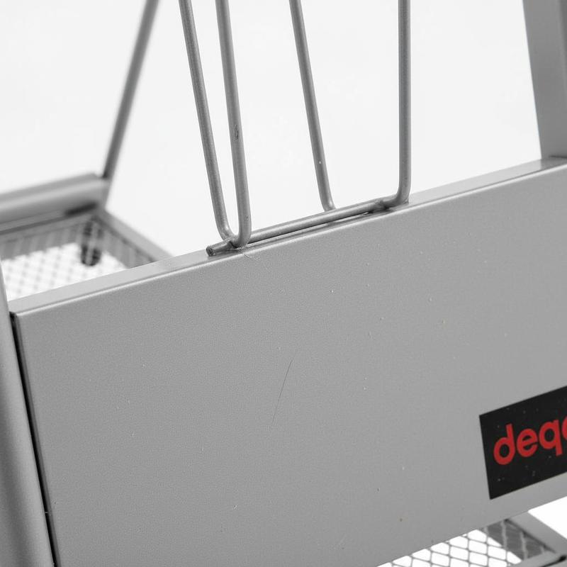 Brochure Display Rack, 10 Pock - مراجعة Magazine Holder Rack وسعره