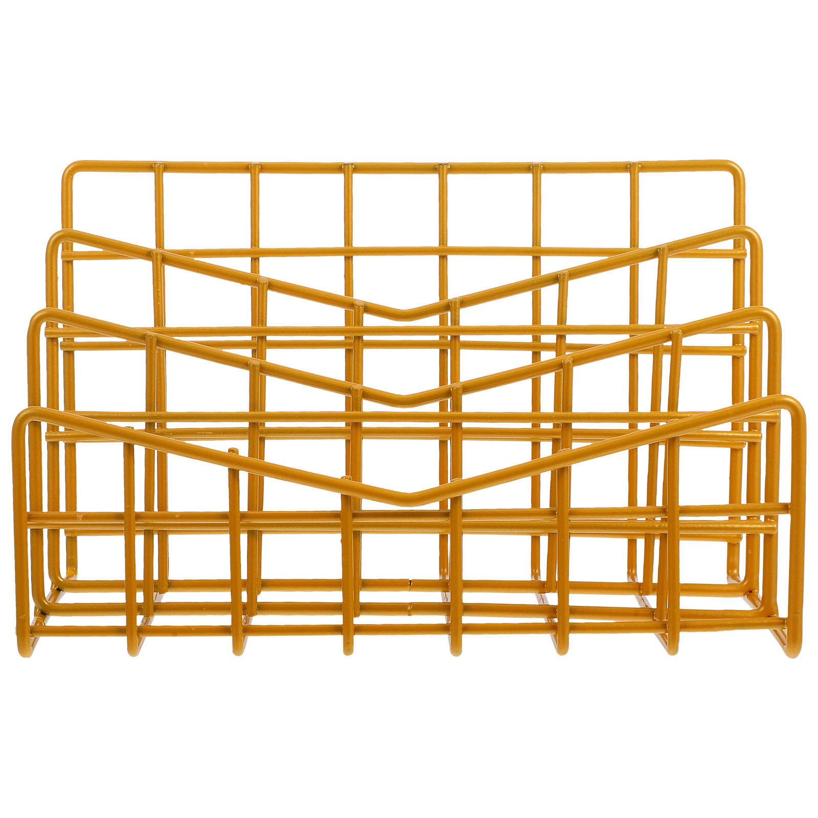 1Pcs Electroplated Metal Stora - مراجعة Magazine Holder Rack وسعره