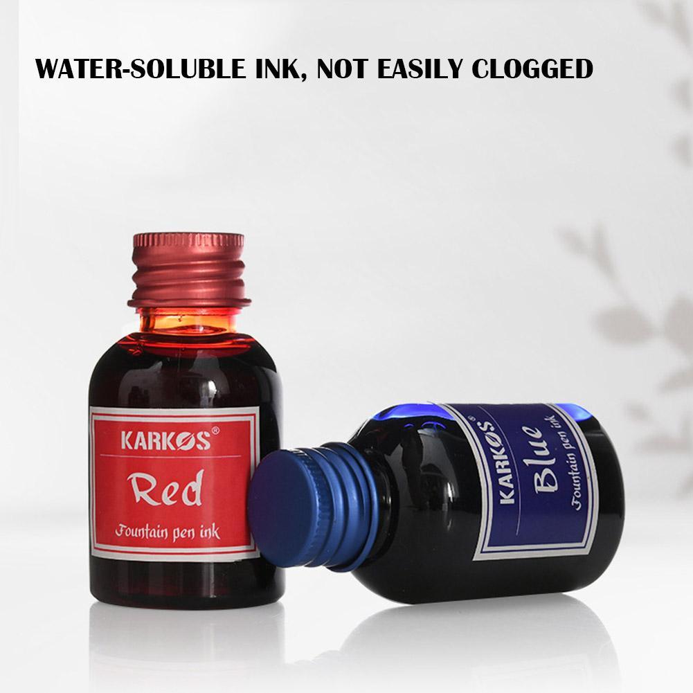 Pure Black Colorful Fountain P - مراجعة Fountain Pen Bottled Ink وسعره