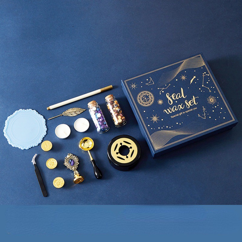 Starry Fire Lacquer Stamp Set  - مراجعة Wax Seal Stamp Set وسعره