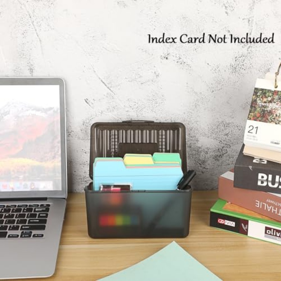 1 Pack 4 x 6 inch Index Card B - مراجعة Card Index Box وسعره