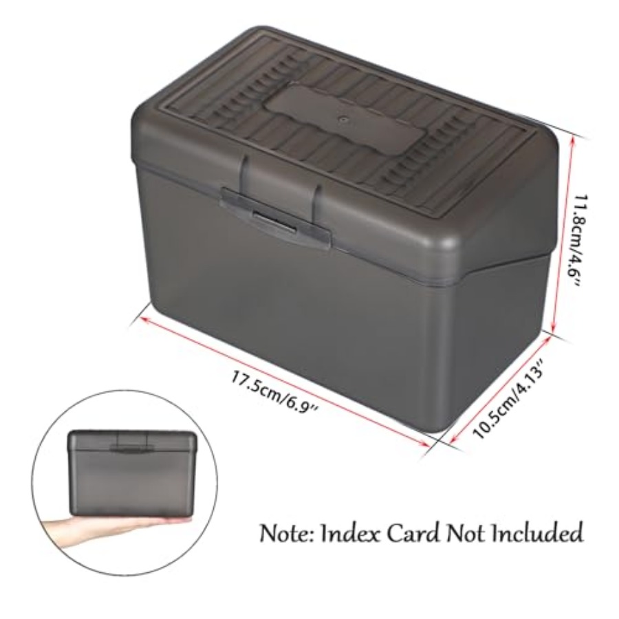 1 Pack 4 x 6 inch Index Card B - مراجعة Card Index Box وسعره