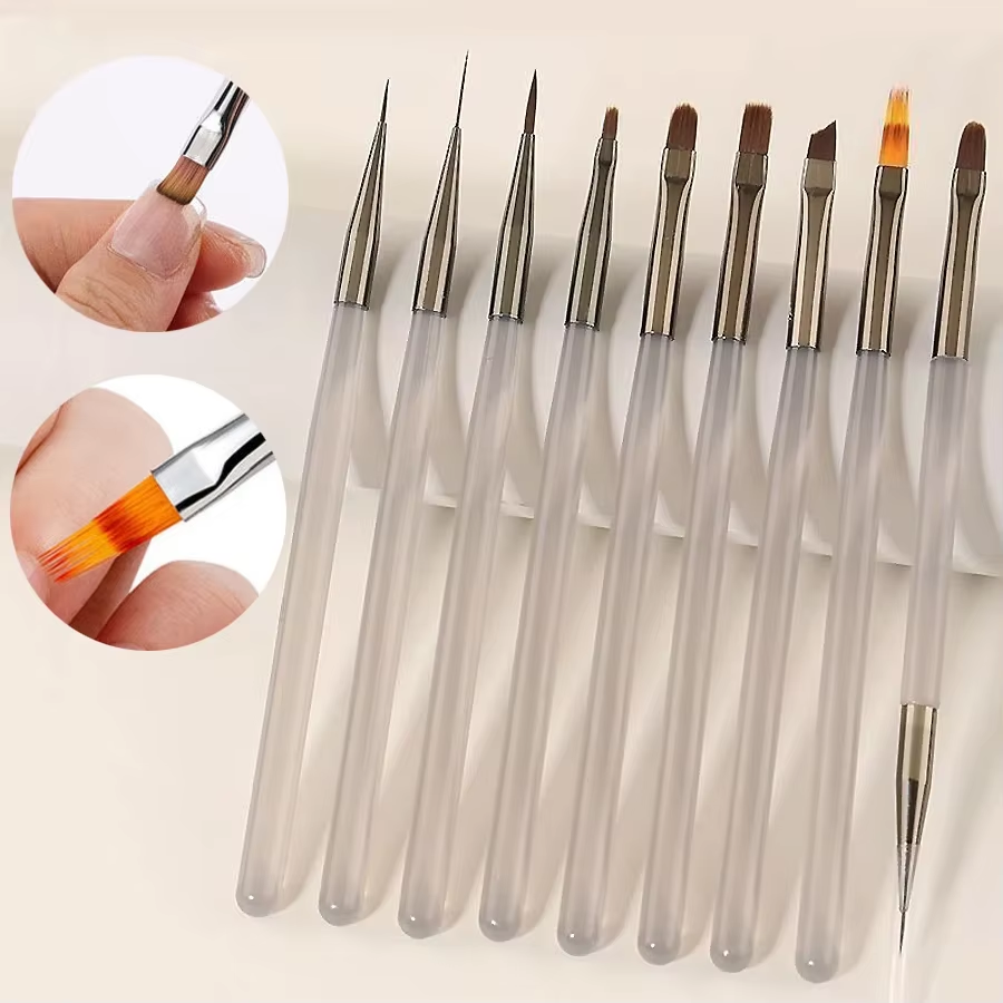 LINMANDA 9 Pack Gray Nail Art  - مراجعة Gel Refill Pack وسعره