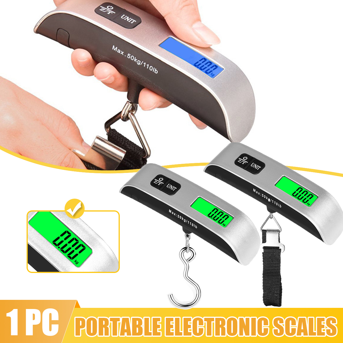 Portable Scale Digital LCD Dis - مراجعة Tape Dispenser Weighted وسعره
