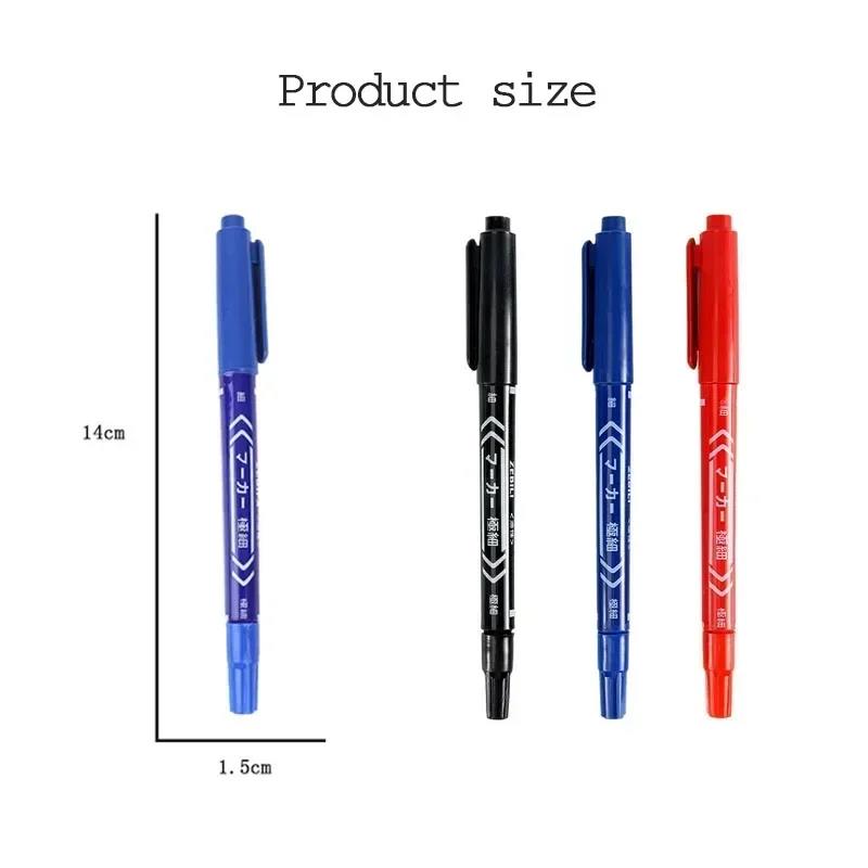 5/10 Pcs Twin Tip Permanent Ma - مراجعة Correction Pen Fine وسعره
